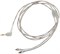 SHURE EAC46CLS отсоединяемый кабель для наушников SE846, прозрачный, посеребренные MMCX коннекторы - фото 85623