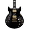 IBANEZ AM200-BK Prestige, полуакустическая гитара, цвет черный - фото 86331