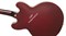 EPIPHONE Riviera Custom P93 WR гитара полуакустическая, цвет Wine Red - фото 91650
