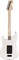 Fender Squier Contemporary Active Stratocaster HH, Olympic White Электрогитара, активные звукосниматели HH, Floyd Rose, белая - фото 92958