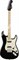 Fender Squier Contemporary Stratocaster HH, Maple Fingerboard, Black Metallic Электрогитара, звукосниматели HH, цвет черный мет. - фото 92972