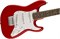 FENDER SQUIER MINI STRAT V2 TRD электрогитара мини, цвет красный - фото 94079