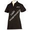 GIBSON LOGO WOMEN'S POLO SMALL женская рубашка-поло, размер S, цвет чёрный - фото 95478