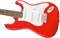 FENDER SQUIER AFFINITY STRAT STRAT LRL RCR электрогитара Stratocaster, накладка - лаурэль, цвет красный - фото 96014