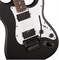 Fender Squier Contemporary Active Stratocaster HH, Flat Black Электрогитара, активные звукосниматели HH, Floyd Rose, черная - фото 96282