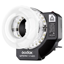 Вспышка кольцевая Godox Witstro AR400 аккумуляторная, шт - фото 102446
