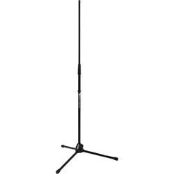 Ultimate Support JS-MC100 стойка микрофонная прямая на треноге 95-165см, резьба 5/8", черная - фото 10286