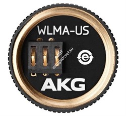 AKG WLMA-US адаптер-переходник для микрофонных капсюлей Shure и ручных передатчиков DHT800, HT4500 - фото 10707