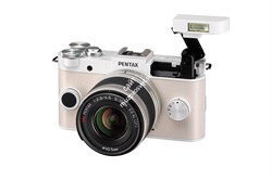 Фотокамера Pentax Q-S1 белый + зум-объектив 5-15mm - фото 108175