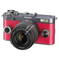 Фотокамера Pentax Q-S1 красный + зум-объектив 5-15mm - фото 108178