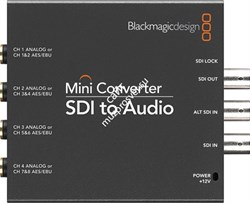 Blackmagic MINI CONVERTER - SDI TO AUDIO CONVMCSAUD - фото 110409