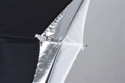LL LU4537F Зонт  универсальный + серебряный белый 99 см - фото 111506
