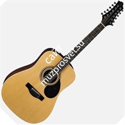 GREG BENNETT D2-12/N - акустическая гитара 12-струнная, дредноут, ель, цвет натуральный - фото 112312
