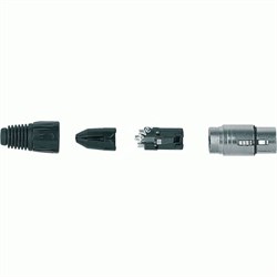 PROEL XLR3FV - разъем XLR 3Р, мама, кабельный,  корпус металл / пластик - фото 112333