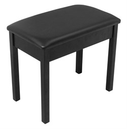 OnStage KB8802B - скамейка, одноуровневая, деревянная,чёрная, класс "делюкс" - фото 114211