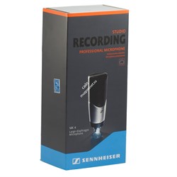 SENNHEISER MK 4 - студийный конденсаторный микрофон c 1" капсюлем, кардиоидный, 20-20кГц - фото 114222
