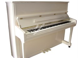 SAMICK JS121MD/WHHP - пианино,120x149x61, 264кг, струны "Roslau"(нем.), полир., белый - фото 116726
