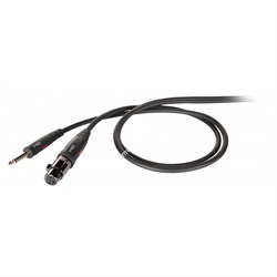 DIE HARD DHG200LU3 - проф. микрофонный кабель, 6,3 джек моно <-> XLR (мама), длина - 3м - фото 116963