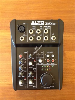 Alto ZMX52 микшер, 1 моновход, 2 стерео - фото 11702