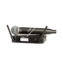 SHURE GLXD24E/B58 Z2 - цифровая вокальная радиосистема с ручным передатчиком BETA58 - фото 117454