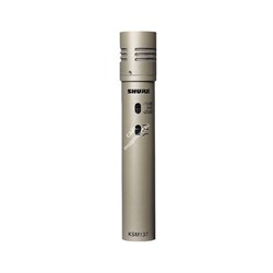 SHURE KSM137/SL - студийный конденсаторный инструментальный микрофон с кейсом и крепленитем - фото 117549