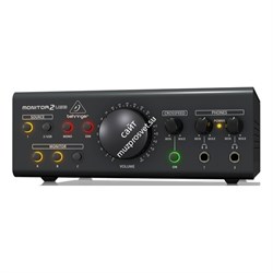 BEHRINGER MONITOR2USB - мониторный контроллер, 3 выхода на мониторы - фото 117644