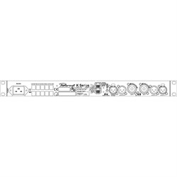 POWERSOFT K2 DSP+AESOP - двухканальный усилитель, 2х1000 Вт на 8 Ом, 2х1950 Вт на 4Ома, 2х2400 Вт на - фото 118019