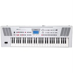 ROLAND BK-3-WH - синтезатор, 61 кл., звуков 851+53 ударных, 128 полиф., 250 ритмов, белый - фото 118069