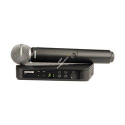 SHURE BLX24E/PG58 M17 - вокальная радиосистема с капсюлем динамического микрофона PG58 (662-686 MHz) - фото 118711