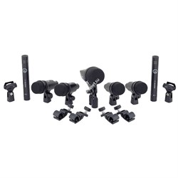 AKG DRUMSET SESSION I - набор микрофонов Perception для барабана: 1 x P2, 2 x P17, 4 x P4 - фото 118825