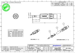 AMPHENOL KS3P - джек стерео, кабельный, 3,5 мм, корпус металл, цвет никель, колпачок из пластик - фото 119432