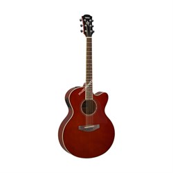 YAMAHA CPX600 RB - акустическая гитара со звукоснимателем, цвет коричневый - фото 120460