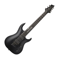 Washburn PXM 27EC Electric Guitar - электрогитара, 7 струн, цвет- чёрный матовый - фото 121593
