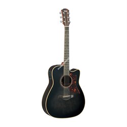 YAMAHA A3R TBL - электроакустическая гитара, задняя дека массив палисандра, цвет черный прозрачный - фото 122128