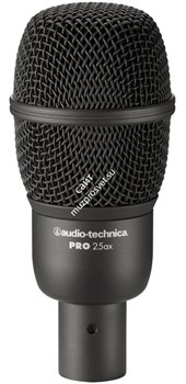 Audio-Technica PRO25aX инструментальный гиперкардиоидный микрофон с большой диафрагмой - фото 129763