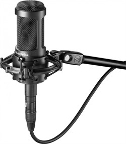 Audio-Technica AT2035 микрофон студийный конденсаторный + подвес АТ8458 - фото 129845