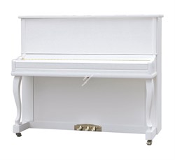 Sam Martin UP123WH Пианино акустическое, 7 1/3 октавы, 88 клавиш, цвет белый, банкетка - фото 140533