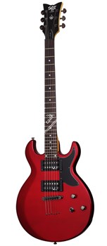 Schecter SGR S-1 M RED Гитара электрическая, 6 струн, корпус липа, гриф клен, лады 24 Medium - фото 140672