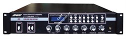 ABK PA-2306 Компактный радиоузел, 70/100В, 60Вт канал, вход:5 мик, 1 AUX, цифр AM/FM тюнер, MP3, USB - фото 141324