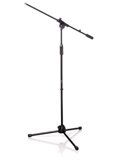 BESPECO MS30NE Стойка микрофонная напольная, черный цвет, высота: 200см (коробка 10шт) - фото 141473