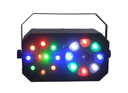 XLine Light GOBO DANCE Светодиодный прибор, 8х3 Вт RGBW GOBO CREE LED, 8х3 Вт RGBA WASH LED - фото 141622