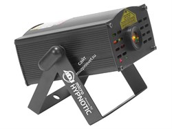American DJ Micro Hypnotic Лазерный светоприбор, проецирует паутинные рисунки зеле. и кр. цветa - фото 141754