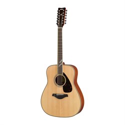YAMAHA FG820-12 N - акустическая гитара, 12-струнная, цвет натуральный - фото 148804