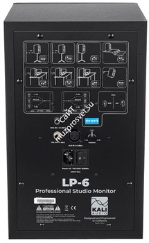 LP-6 / Студийный монитор 6.5" + 1", 40 Вт + 40 Вт, усилитель класса D, 39 - 25.000 Hz /  KALI AUDIO - фото 149160