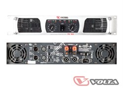 VOLTA PA-900 Усилитель мощности двухканальный. Мощность (8/4/2 Ом)  - 2х500 Вт/ 2х850 Вт/ 2х1300 Вт. 2U-19", 23кг - фото 149425