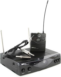 AKG WMS470 INSTR SET инструментальная радиосистема BD9 с приёмником SR470 и портативным передатчиком, в комплекте гитарный шнур - фото 149936