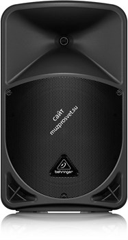Behringer B12X активная акустическая система, 12"+1"фенольный, 1000Вт (700Вт+300Вт) пик. Klark Teknik, Bluetooth, вход Behringer Wireless, пластик, 14.5кг, чёрный - фото 149951