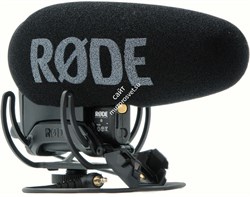 RODE VideoMic Pro Plus компактный направленный накамерный микрофон. Питание от аккумулятора LB1. Диаграмма направленности - суперкардиоидна, частотный диапазон 20 - 20000 Гц, выходной импеданс: 200 Ом, соотношение сигнал/шум: 14 дБА, макс.звуковое давлени - фото 152835