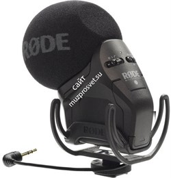 RODE VideoMic Pro Rycote компактный накамерный микрофон-пушка. Питание от батареи 9В типа "Крона", несъемный кабель 3,5 мм стерео stereo mini-Jack (выход "двойное моно"), Встроенные ветрозащита и антивибрационные "Лиры Rycote", вес 86г. - фото 152852