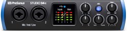 PreSonus Studio 24C аудио/MIDI интерфейс, USB-C 2.0, 2 вх/2 вых канала, предусилители XMAX, до 24 бит/192кГц, MIDI I/O, ПО StudioLive Artist - фото 152940